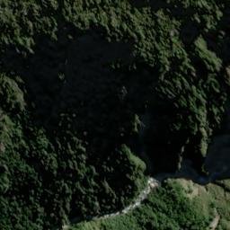Satellite imagery of Knobby Ridge, NZ