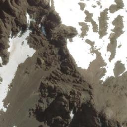 Satellite imagery of Cerro Pirámide Sur, AR