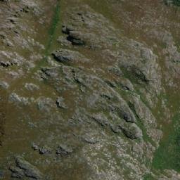 Satellite imagery of Frankland Peak, AU