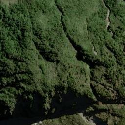 Satellite imagery of Knobby Ridge, NZ