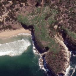 Satellite imagery of Cape Deslacs, AU