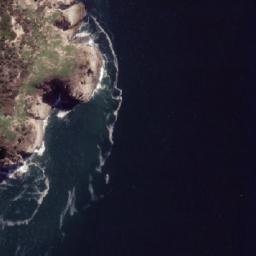 Satellite imagery of Cape Deslacs, AU