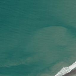 Satellite imagery of Opuku Cliff, NZ