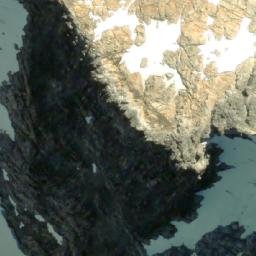 Satellite imagery of Cerro Poncho Blanco, AR