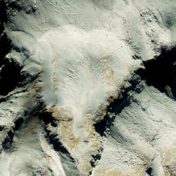 Satellite imagery of Cabot Ridge, NZ