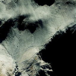 Satellite imagery of Cabot Ridge, NZ