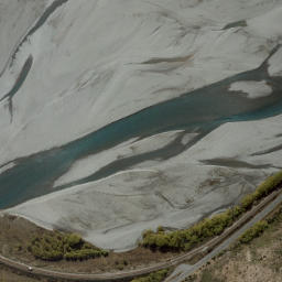 Satellite imagery of Cornishmans Rise, NZ