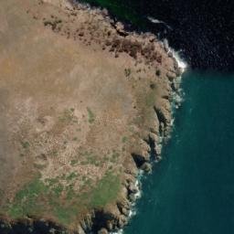 Satellite imagery of Cape Contrariety, AU