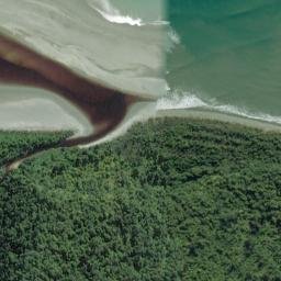 Satellite imagery of Wanganui Bluff, NZ