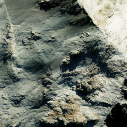 Satellite imagery of Cabot Ridge, NZ