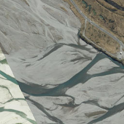 Satellite imagery of Bealey Spur, NZ