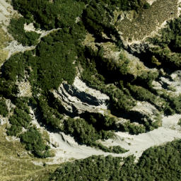 Satellite imagery of Little Jordan Spur, NZ