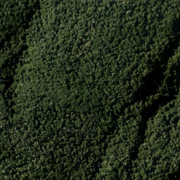 Satellite imagery of Hut Spur, NZ