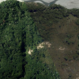 Satellite imagery of Bealey Spur, NZ