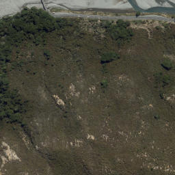 Satellite imagery of Bealey Spur, NZ