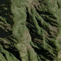 Satellite imagery of Mikonui Spur, NZ