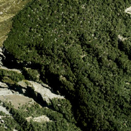 Satellite imagery of Little Jordan Spur, NZ