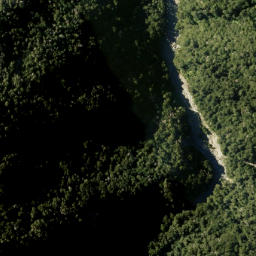 Satellite imagery of Hut Spur, NZ