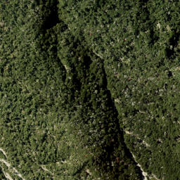 Satellite imagery of Hut Spur, NZ