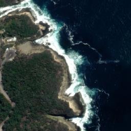 Satellite imagery of Tasman Arch, AU