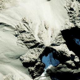 Satellite imagery of Eliot Ridge, NZ