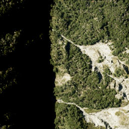 Satellite imagery of Blind Spur, NZ