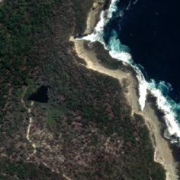 Satellite imagery of Tasman Arch, AU