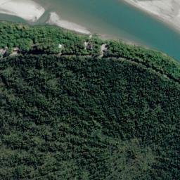 Satellite imagery of Cliffy Head, NZ
