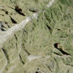 Satellite imagery of Miserable Ridge, NZ
