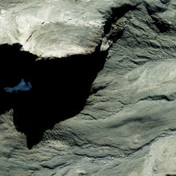 Satellite imagery of Eliot Ridge, NZ