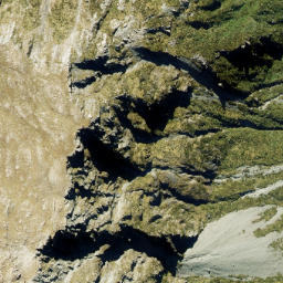 Satellite imagery of Brunswick Ridge, NZ