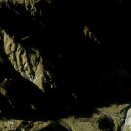 Satellite imagery of Blind Spur, NZ