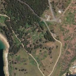 Satellite imagery of Cape Direction, AU