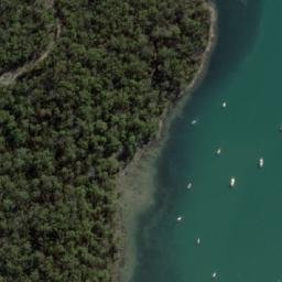 Satellite imagery of Sympathy Hills, AU