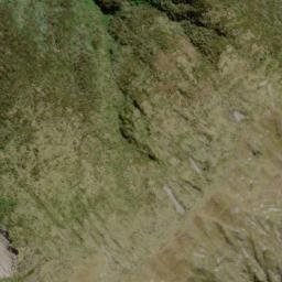 Satellite imagery of Homeward Ridge, NZ