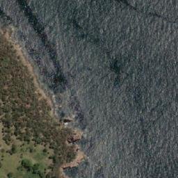 Satellite imagery of Cape De La Sortie, AU