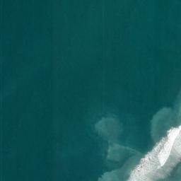 Satellite imagery of Snapper Point, NZ