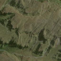 Satellite imagery of Dickie Ridge, NZ