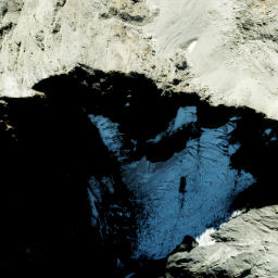 Satellite imagery of Treachery Ridge, NZ