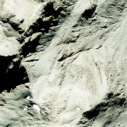 Satellite imagery of Treachery Ridge, NZ