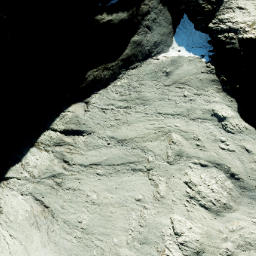 Satellite imagery of Treachery Ridge, NZ