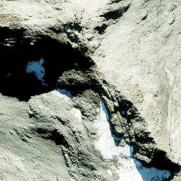 Satellite imagery of Treachery Ridge, NZ