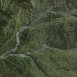 Satellite imagery of Dickie Ridge, NZ