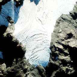 Satellite imagery of Treachery Ridge, NZ