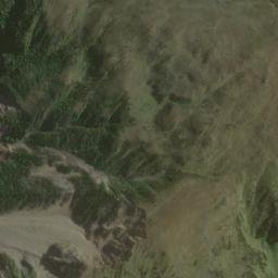 Satellite imagery of Harker Spur, NZ