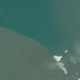 Satellite imagery of Beachy Point, NZ