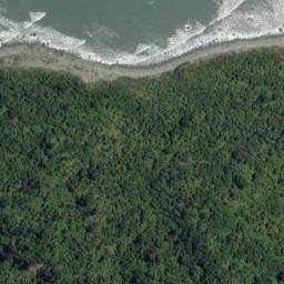 Satellite imagery of Beachy Point, NZ