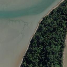 Satellite imagery of Woodcutters Point, NZ