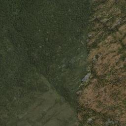 Satellite imagery of Derwent Crags, NZ