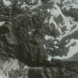 Satellite imagery of Sawtooth Ridge, NZ